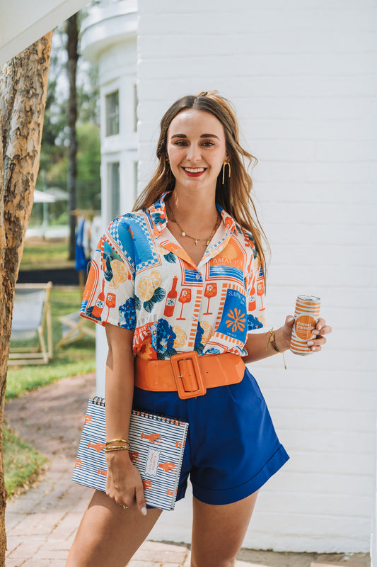 Aperol Blouse