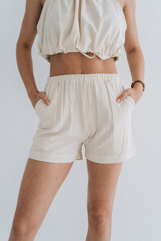 Beach Set Short Cream | One Size / Fits 30-32