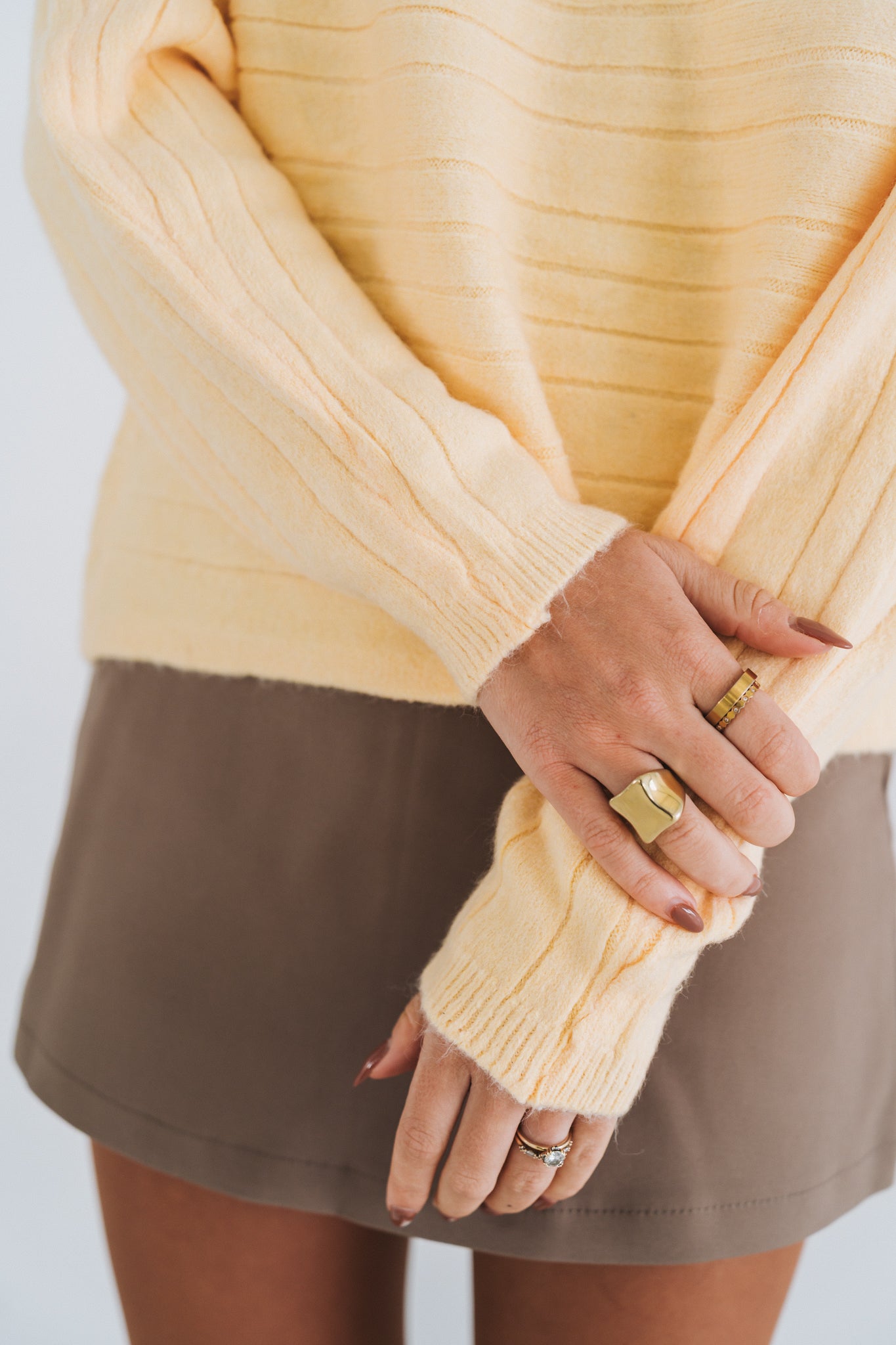 Mila Knit Yellow