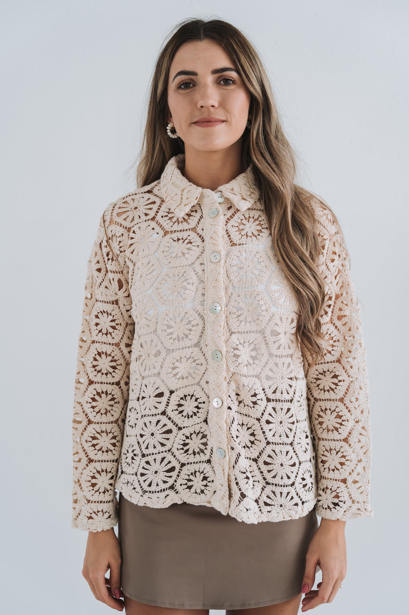 Crochet Jacket | One Size / Fits 32-36