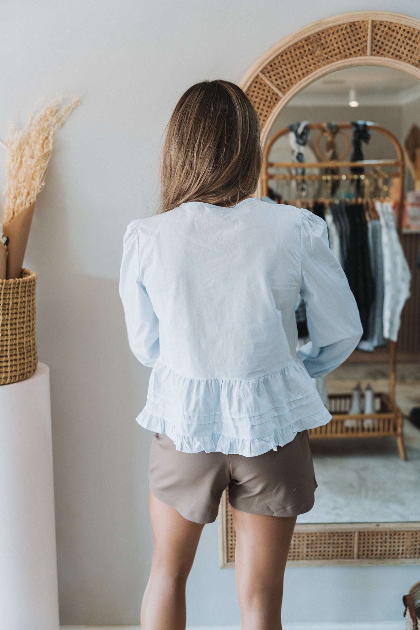 Bella Blouse Blue