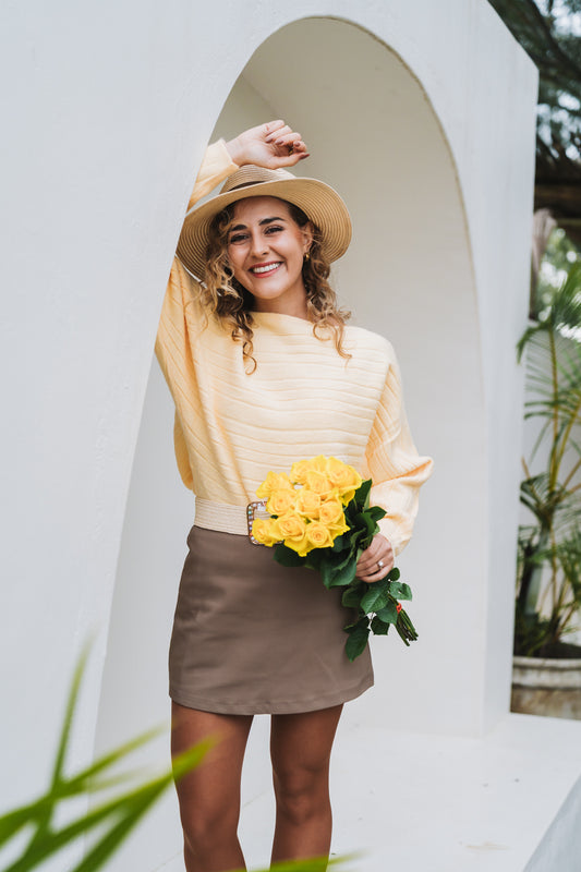 Mila Knit Yellow