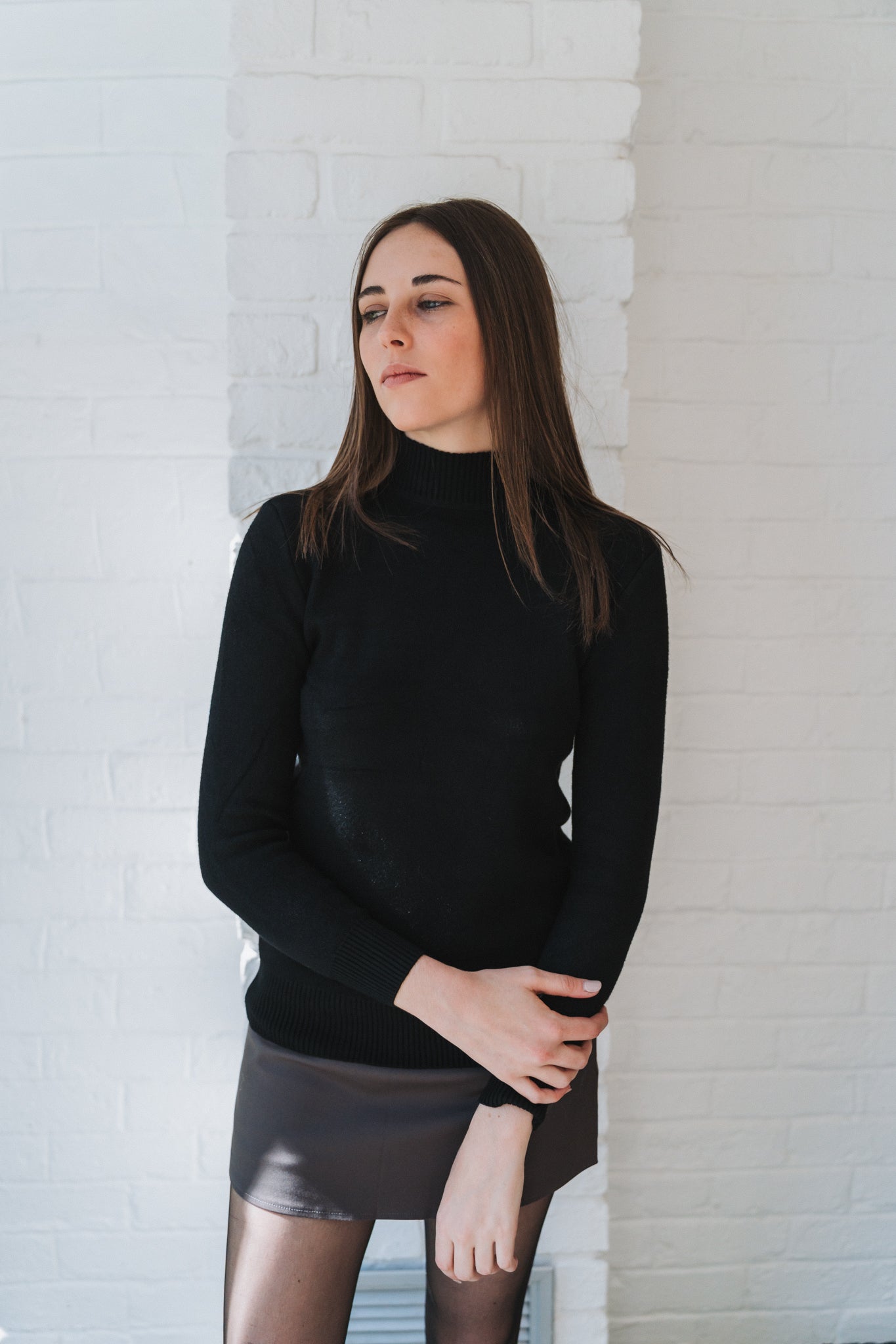 Winter Polo Knit Black | One Size / Fits 30-34