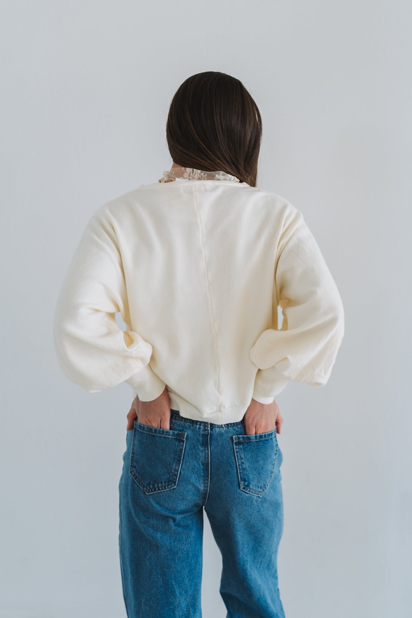Bella Cardi Off White | One Size / Fits 30-34