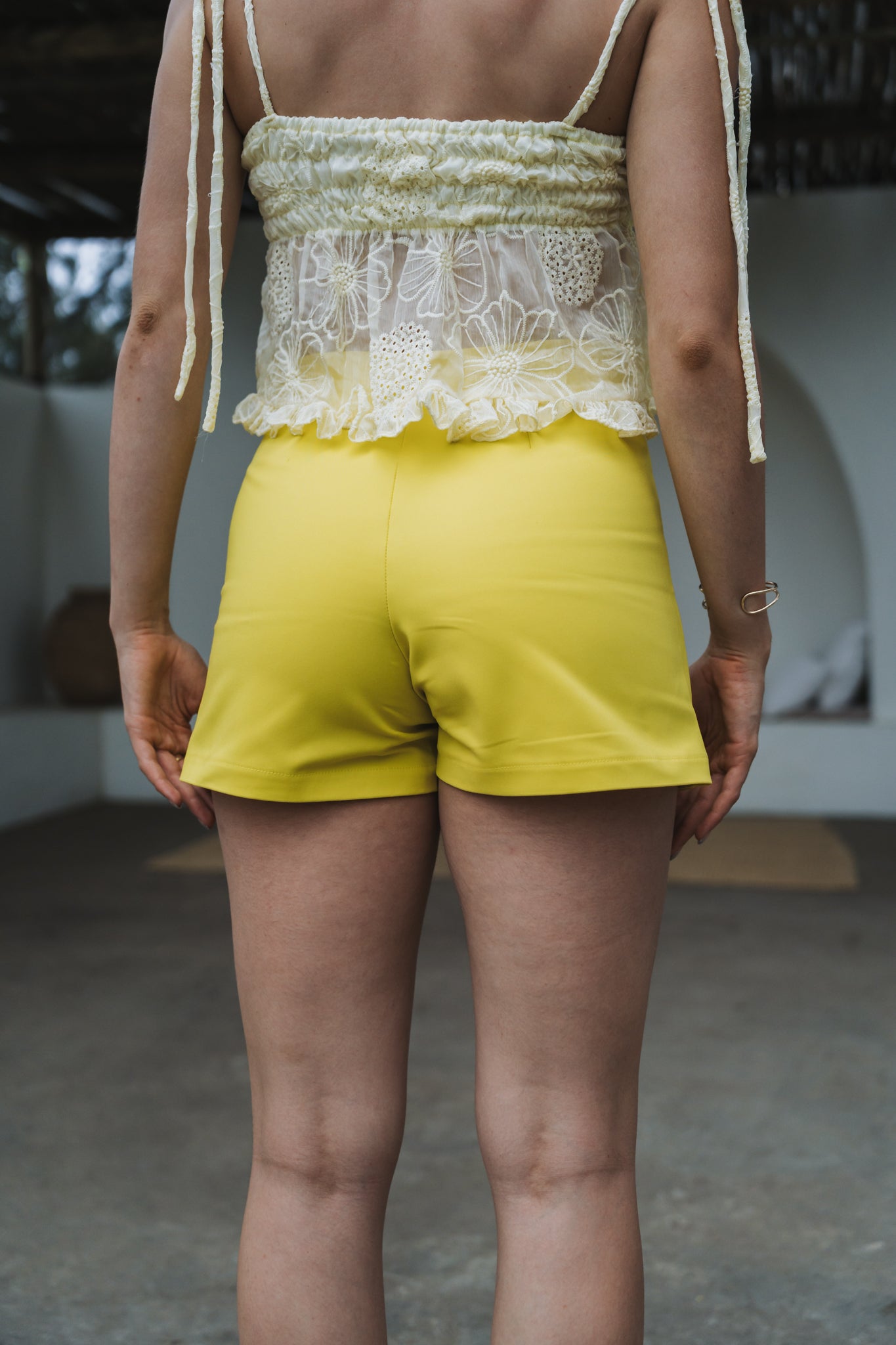 Stacy Skort Yellow