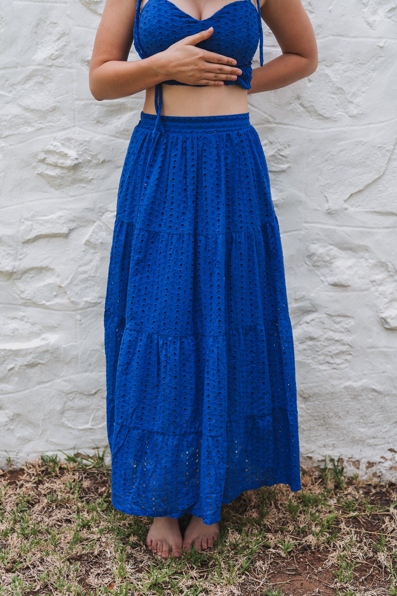 Royal Blue Skirt