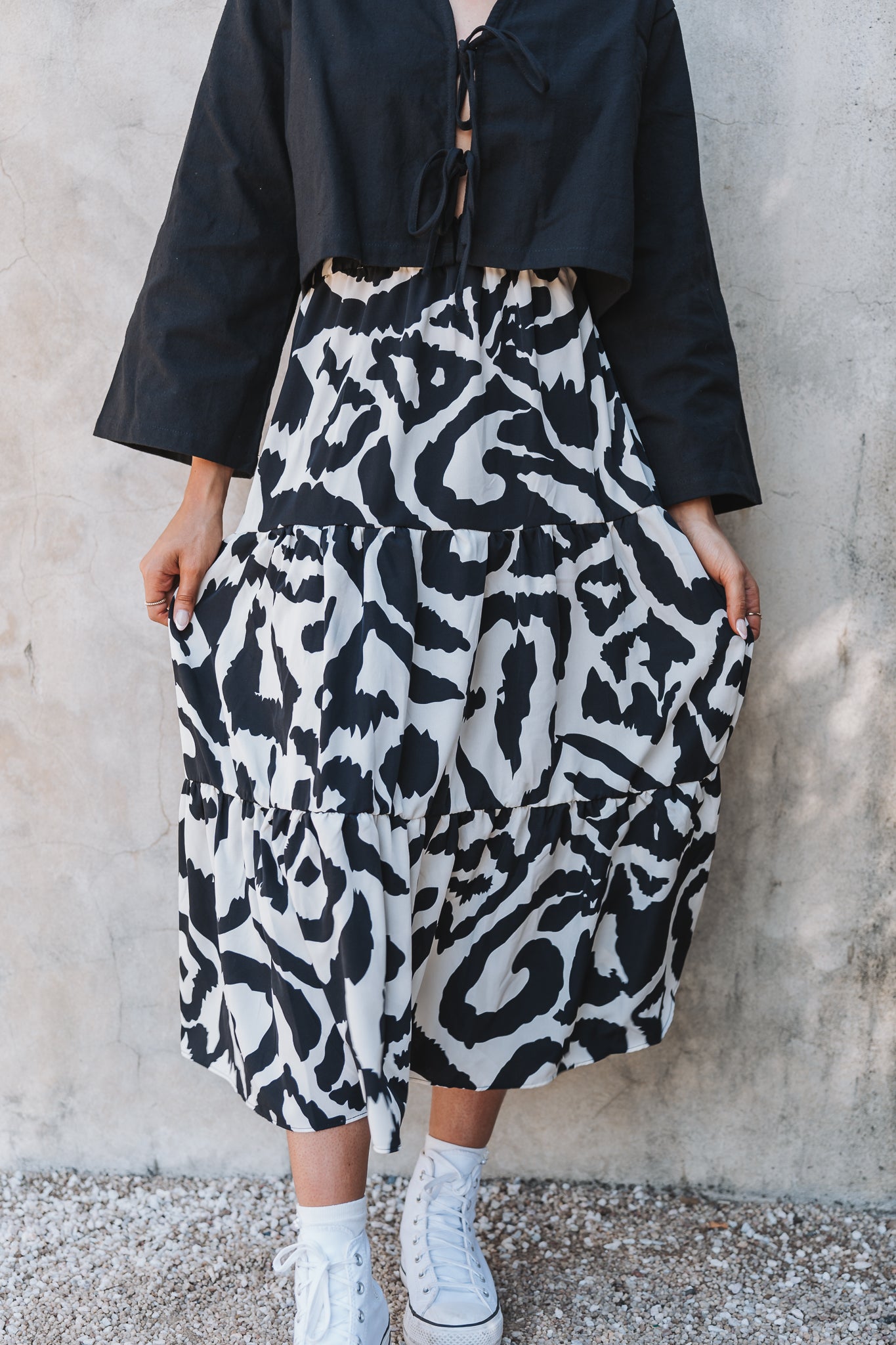 Wild Print Skirt