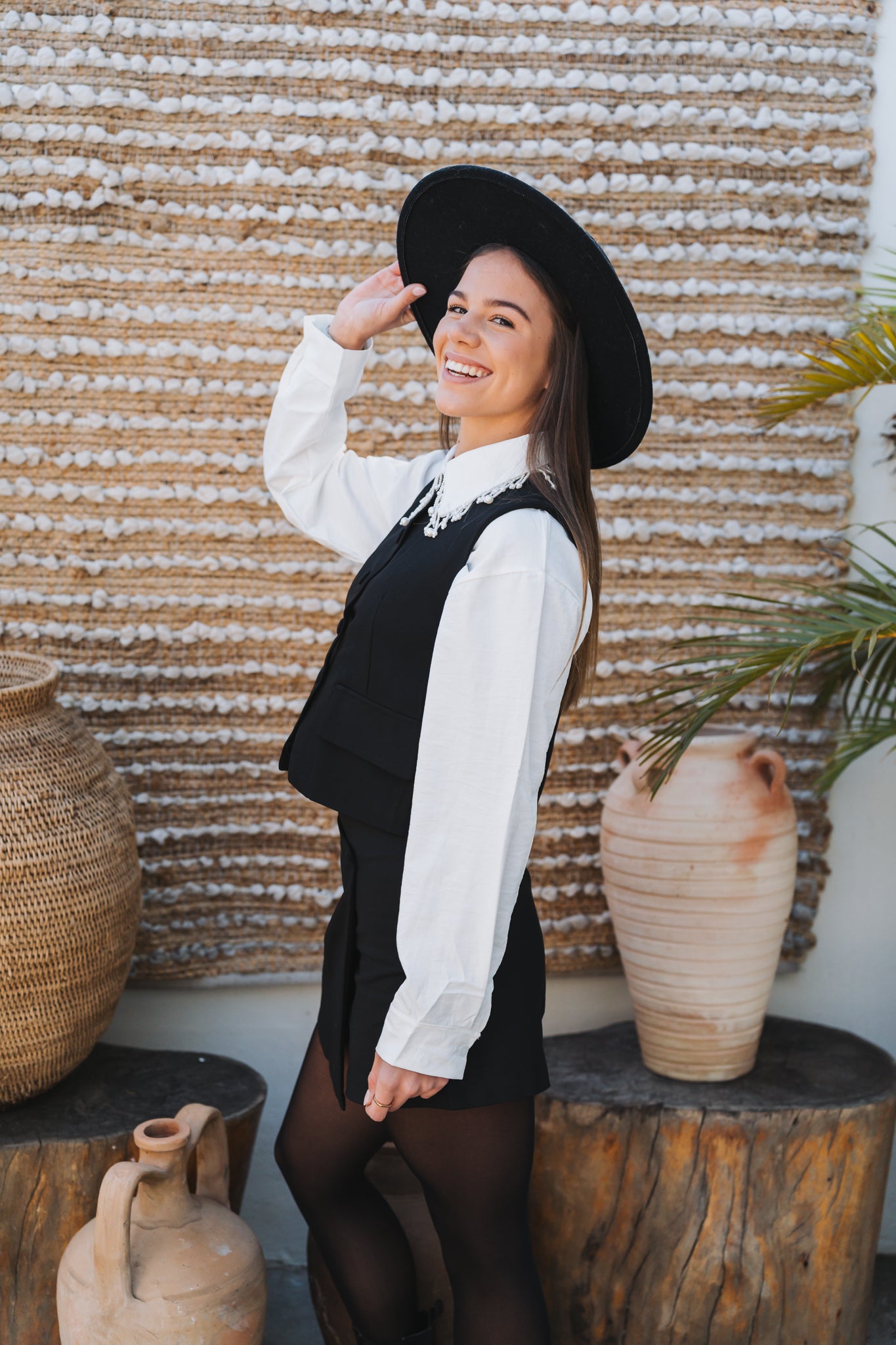 Office Waistcoat Black | One Size / Fits 30-32