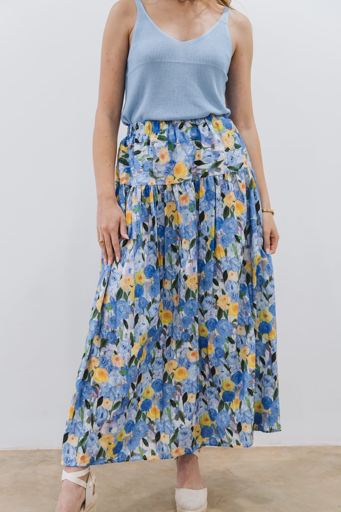 Tulip Skirt Blue