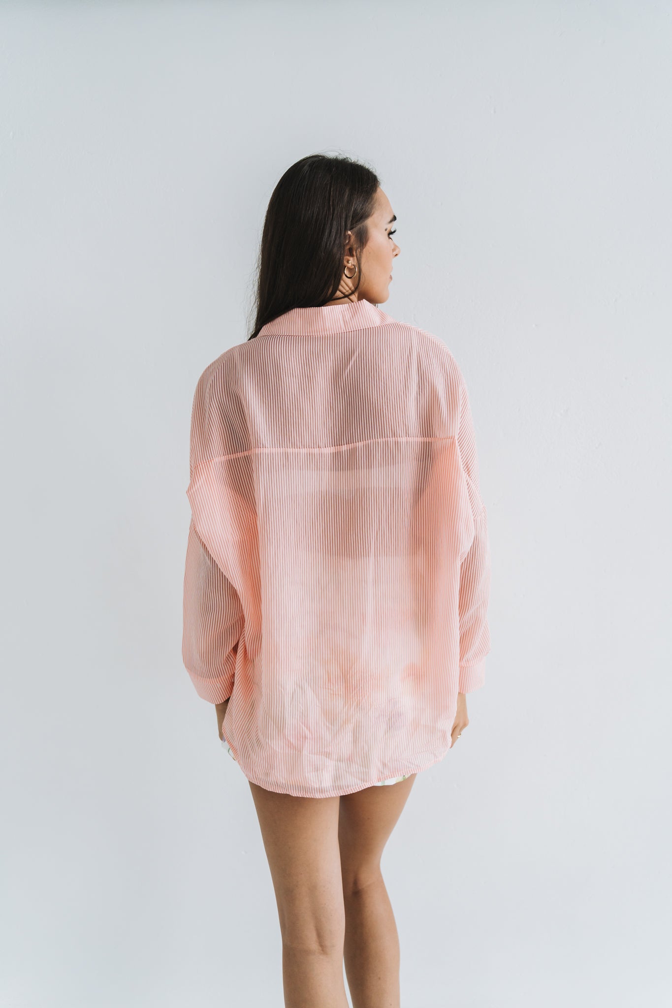 Santorini Blouse Coral | One Size / Fits 30-36