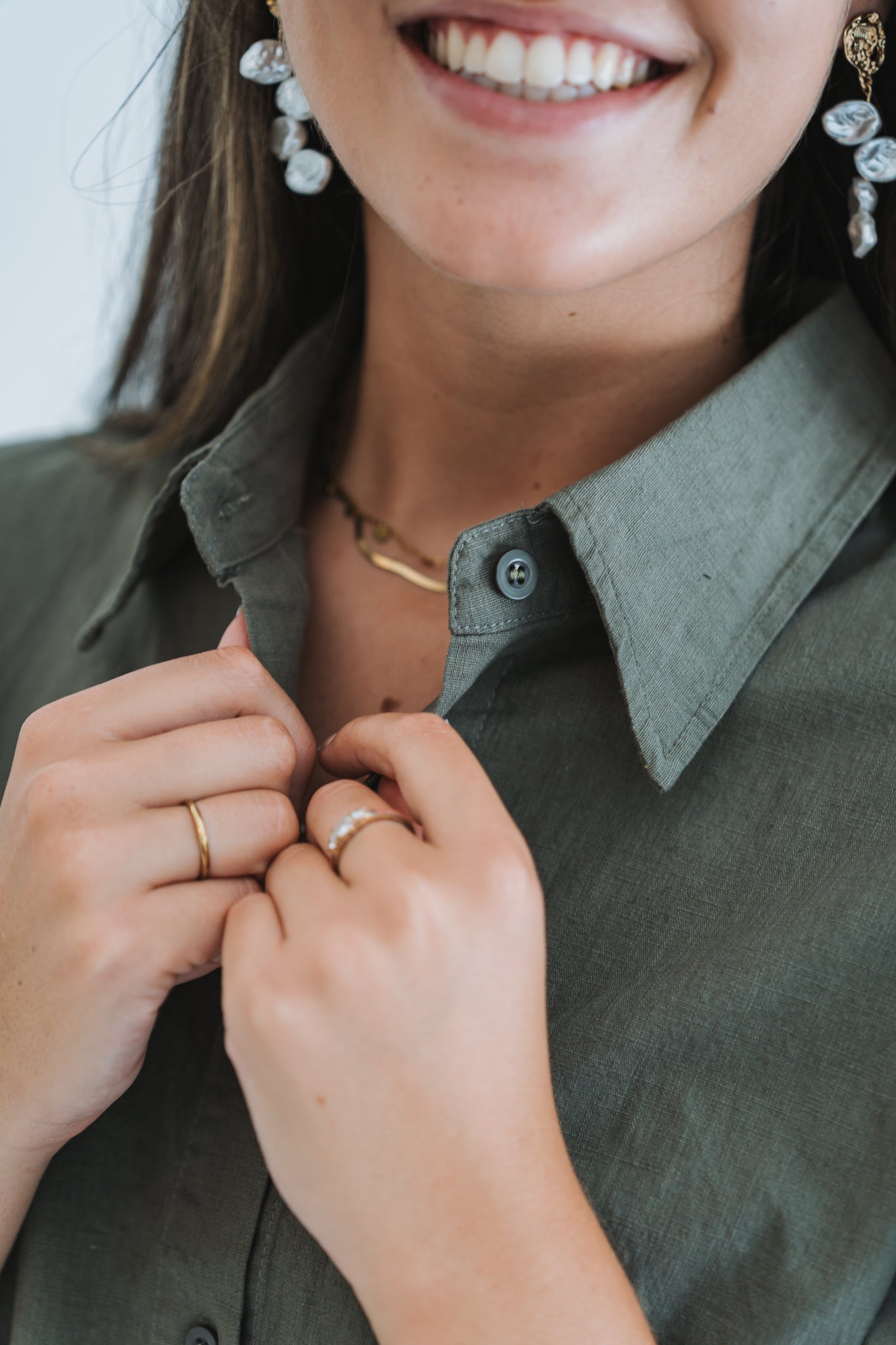 Mary Blouse Charcoal