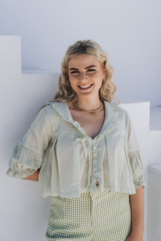 Tammy Top Mint | One Size / Fits 30-34