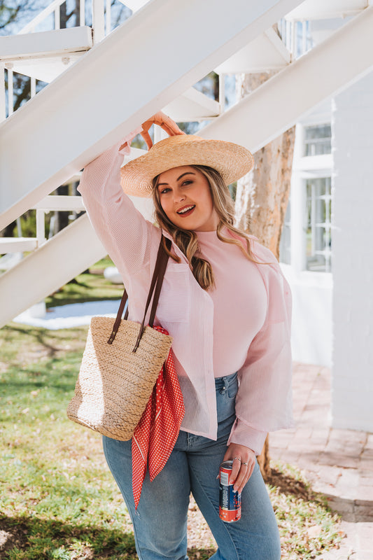 Silky Blouse Pink