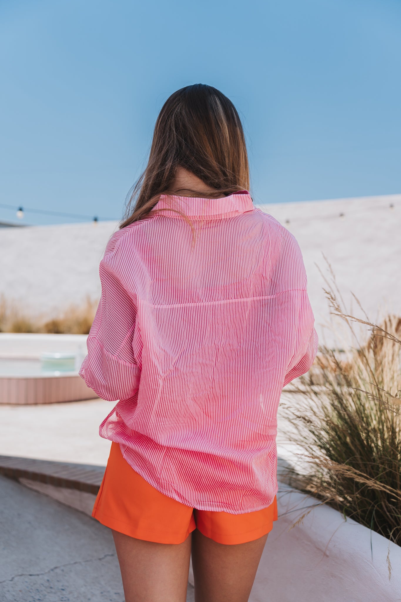 Santorini Blouse Pink