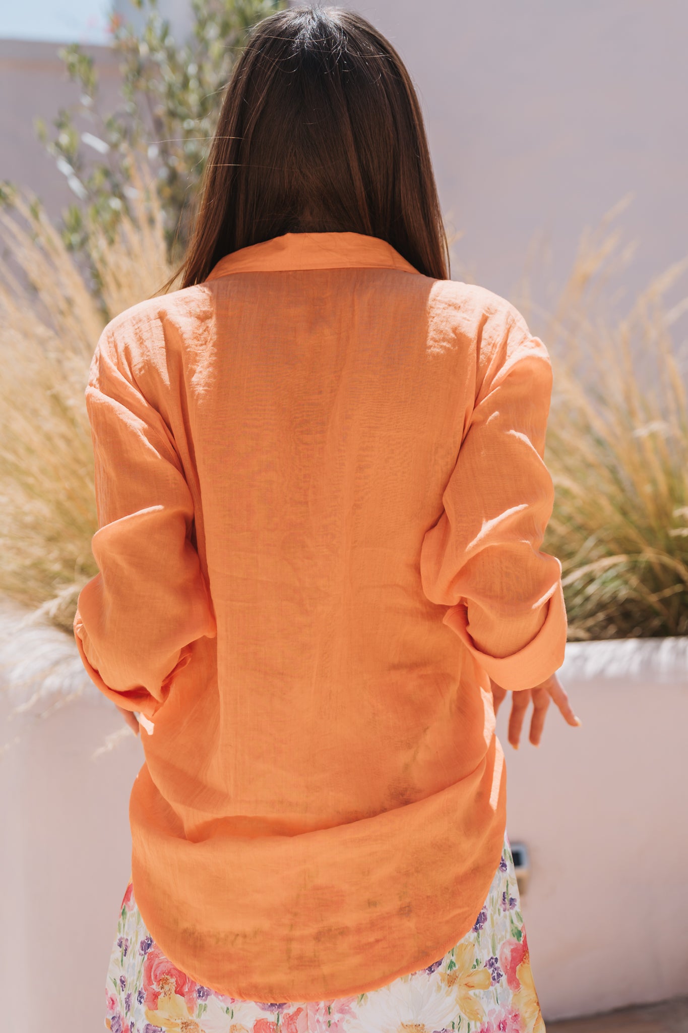 Beach Blouse Orange