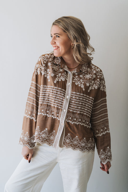 Abigail Blouse Rust