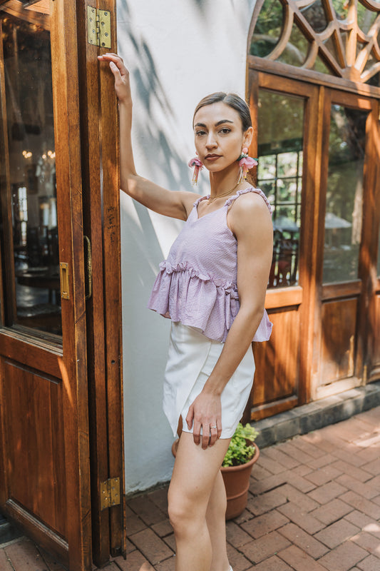 Summer Top Dusty Pink