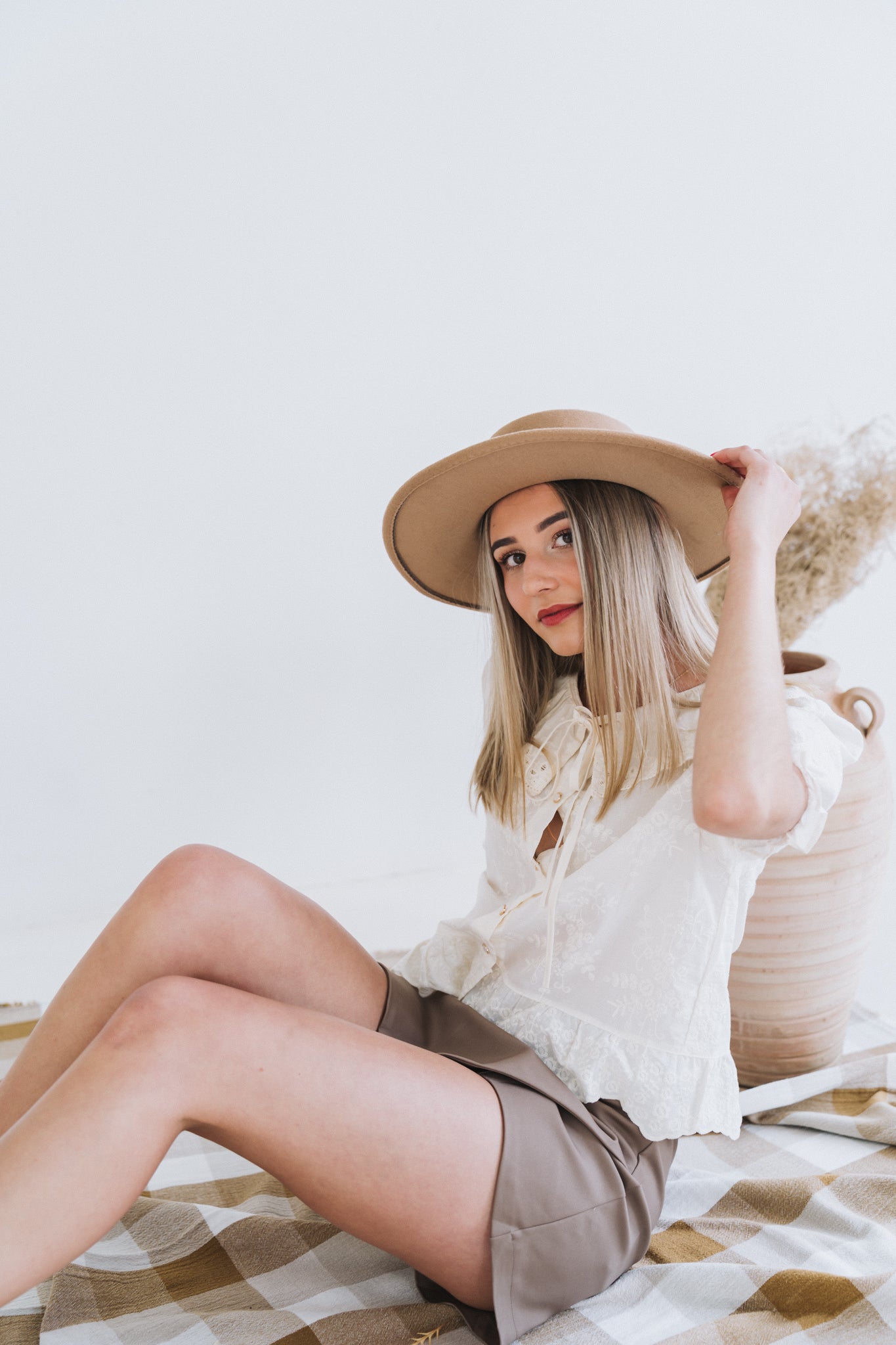 Vintage Lace Top Cream | One Size / Fits 30-34