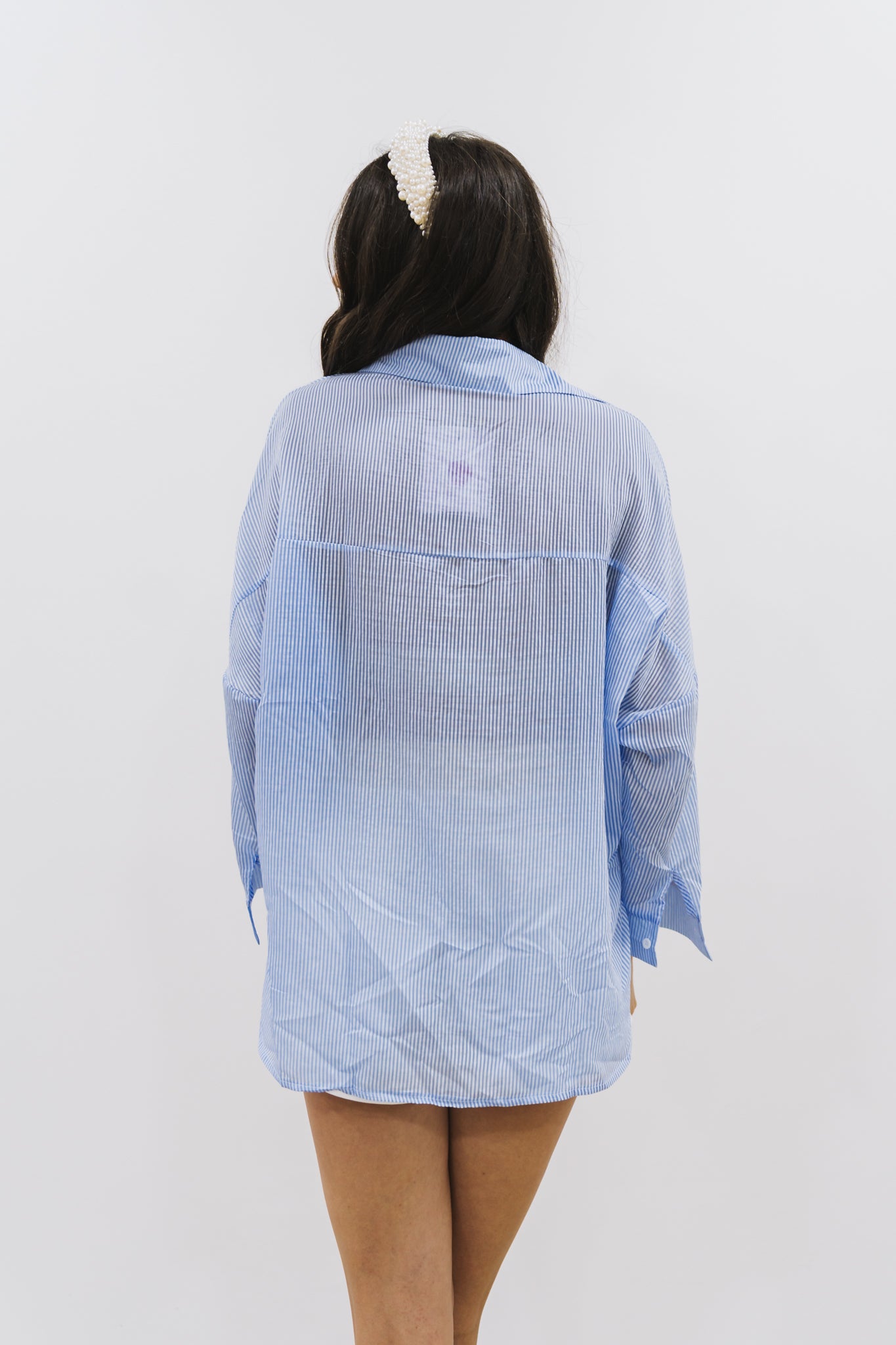 Santorini Blouse Blue