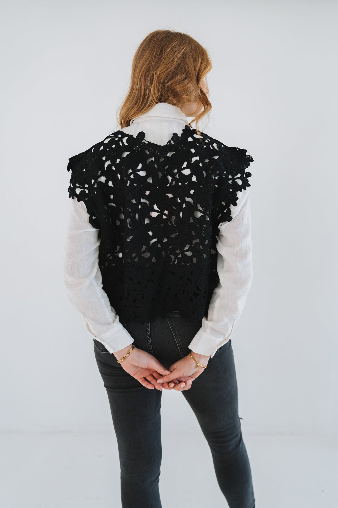 Lacey Over Black | One Size / Fits 30-34