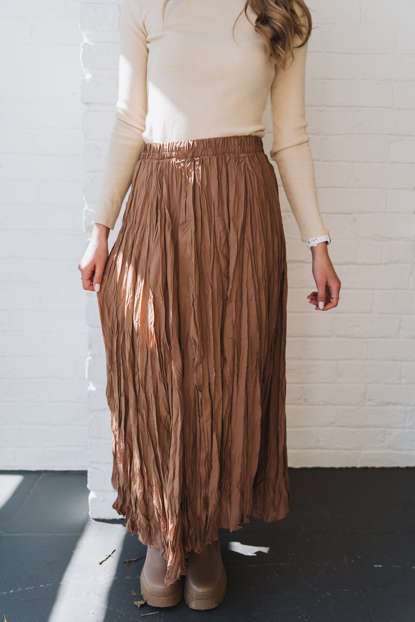 Flow Skirt Brown | One Size / 30-36