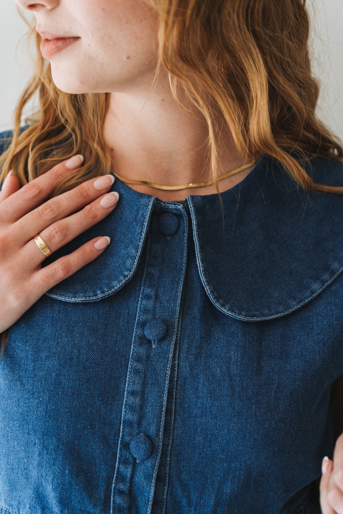 Denim Waistcoat Blue | One Size / 32-36
