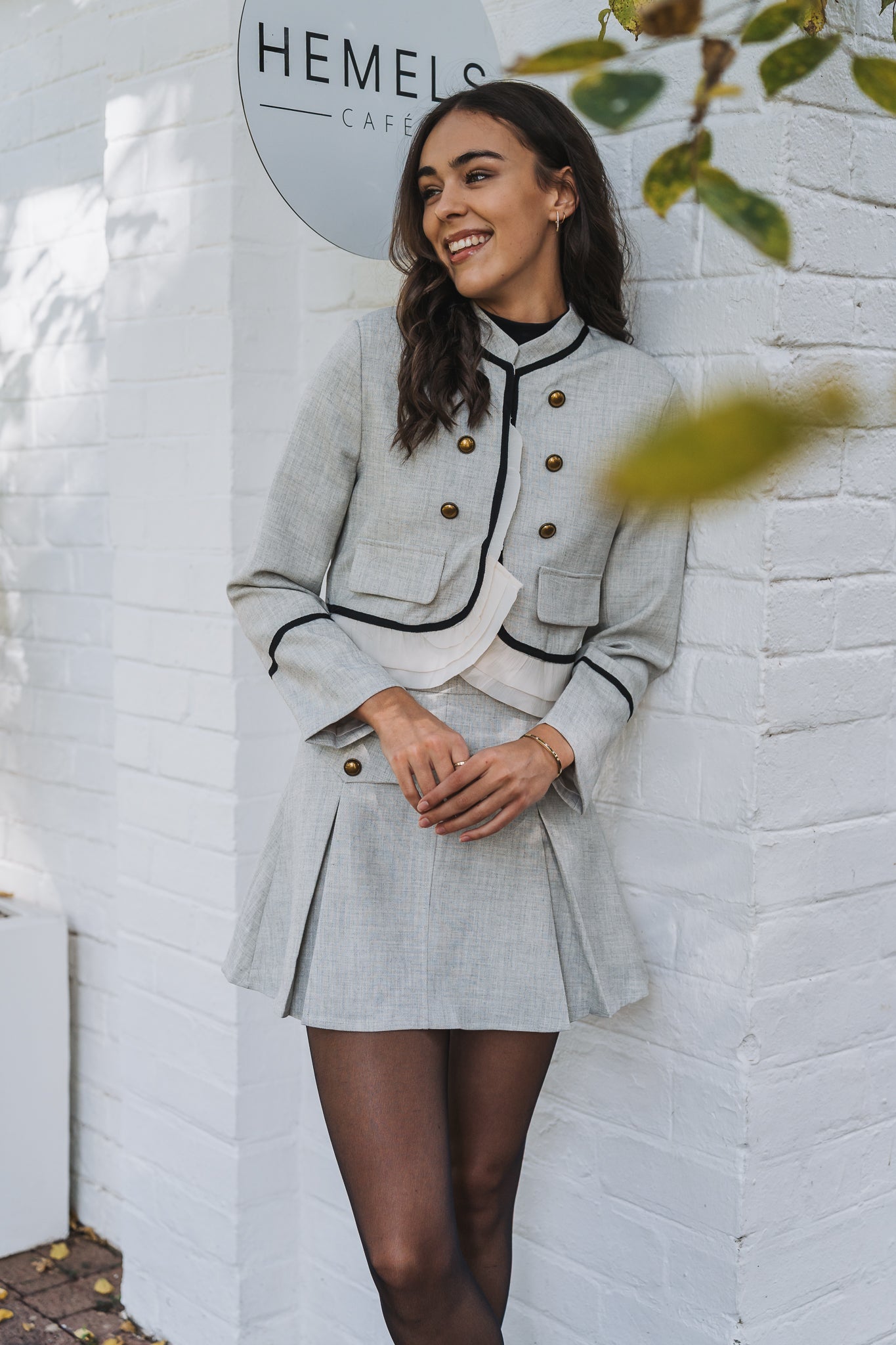Catherina Blazer Grey