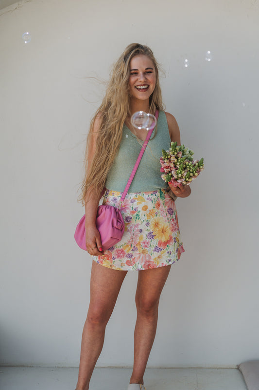 Glitsy Vest Mint