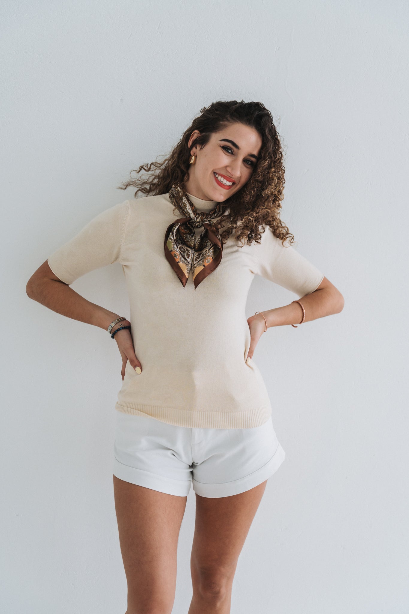 Nikka Knit Cream | One Size / Fits 30-34