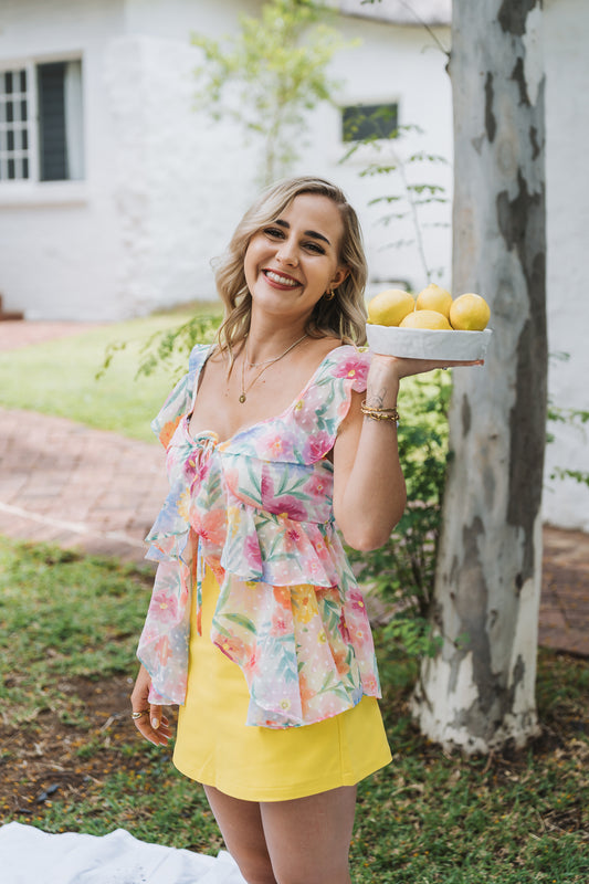 Candy Top Floral