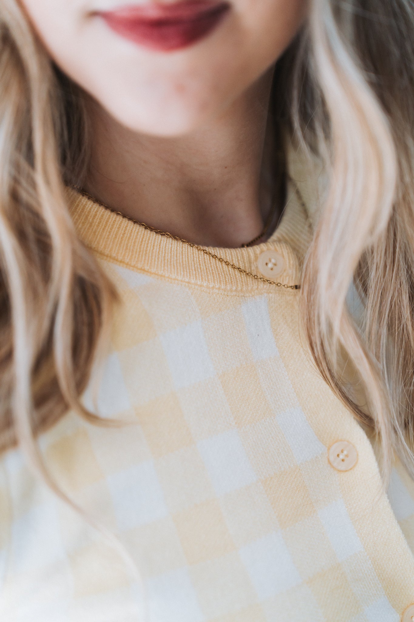 Picnic Cardi Yellow