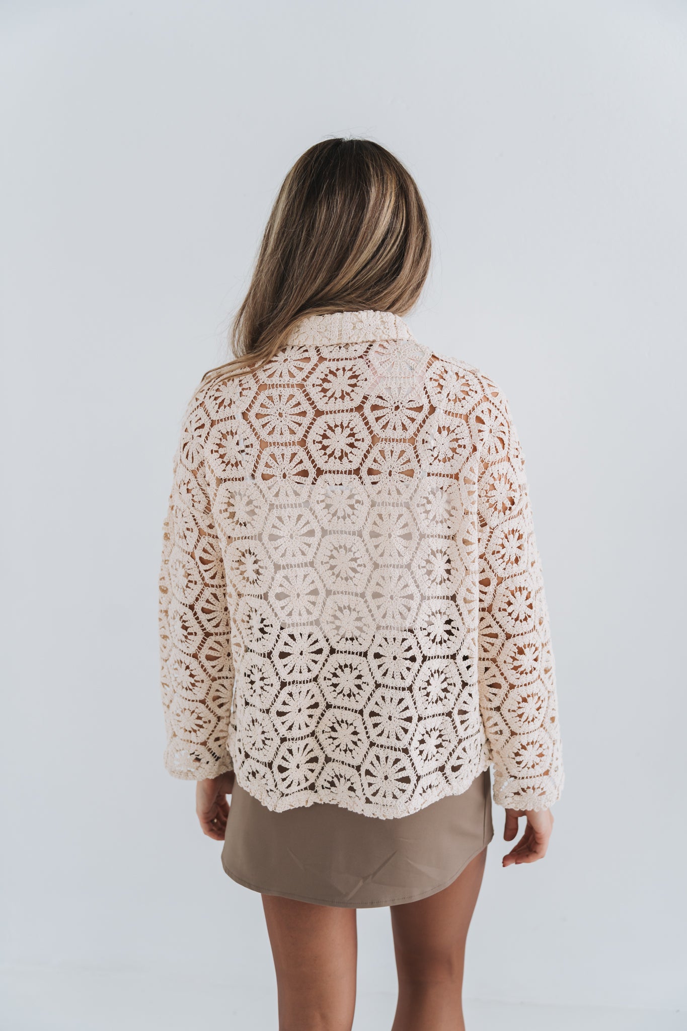 Crochet Jacket | One Size / Fits 32-36