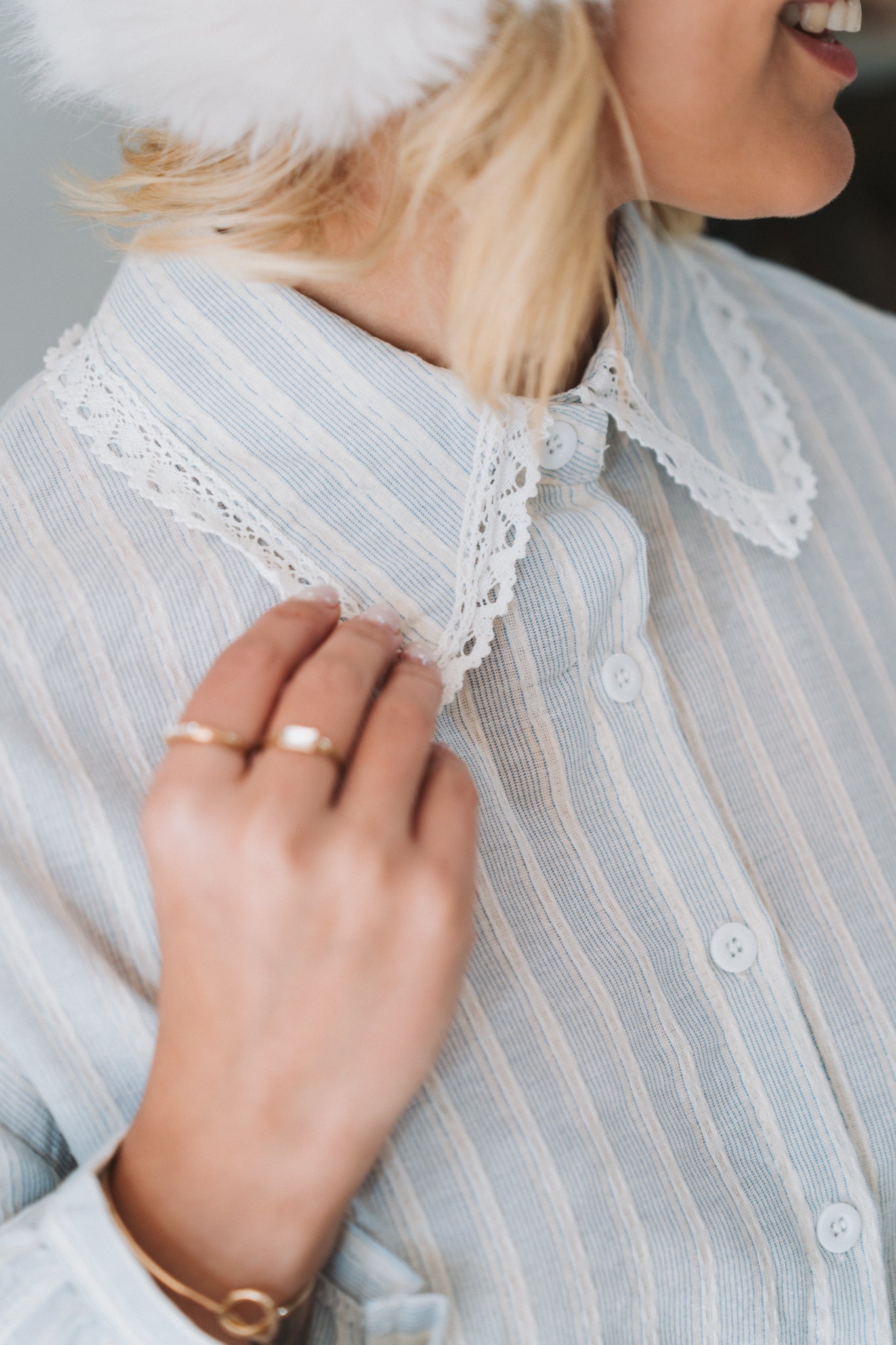 Emily Blouse Blue