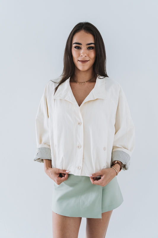 Pastel jacket Cream | One Size / Fits 30-36