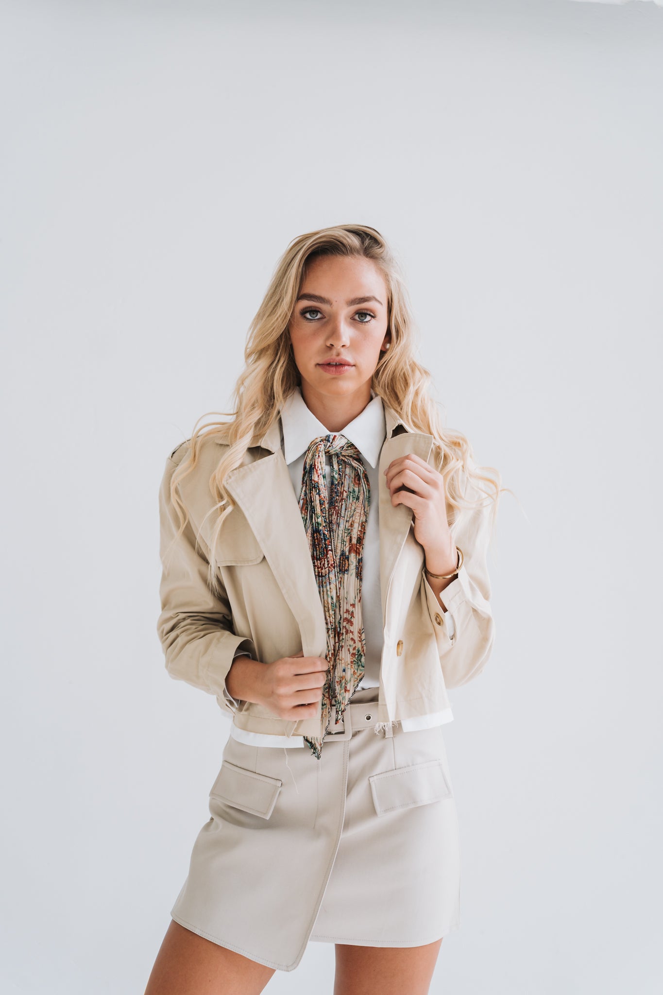 Blazer Jacket Cream | One Size / Fits 32-36
