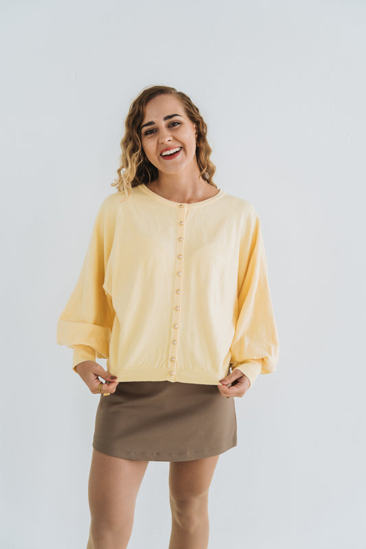 Belle Cardi Yellow