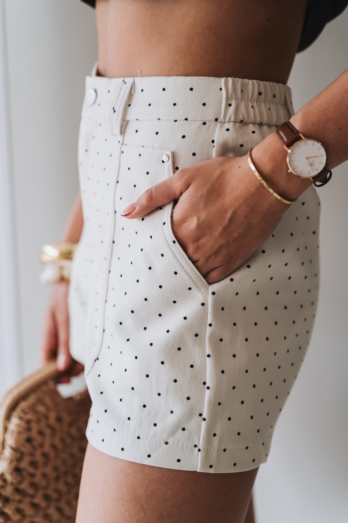 Polka Short White | One Size / Fits 30-34
