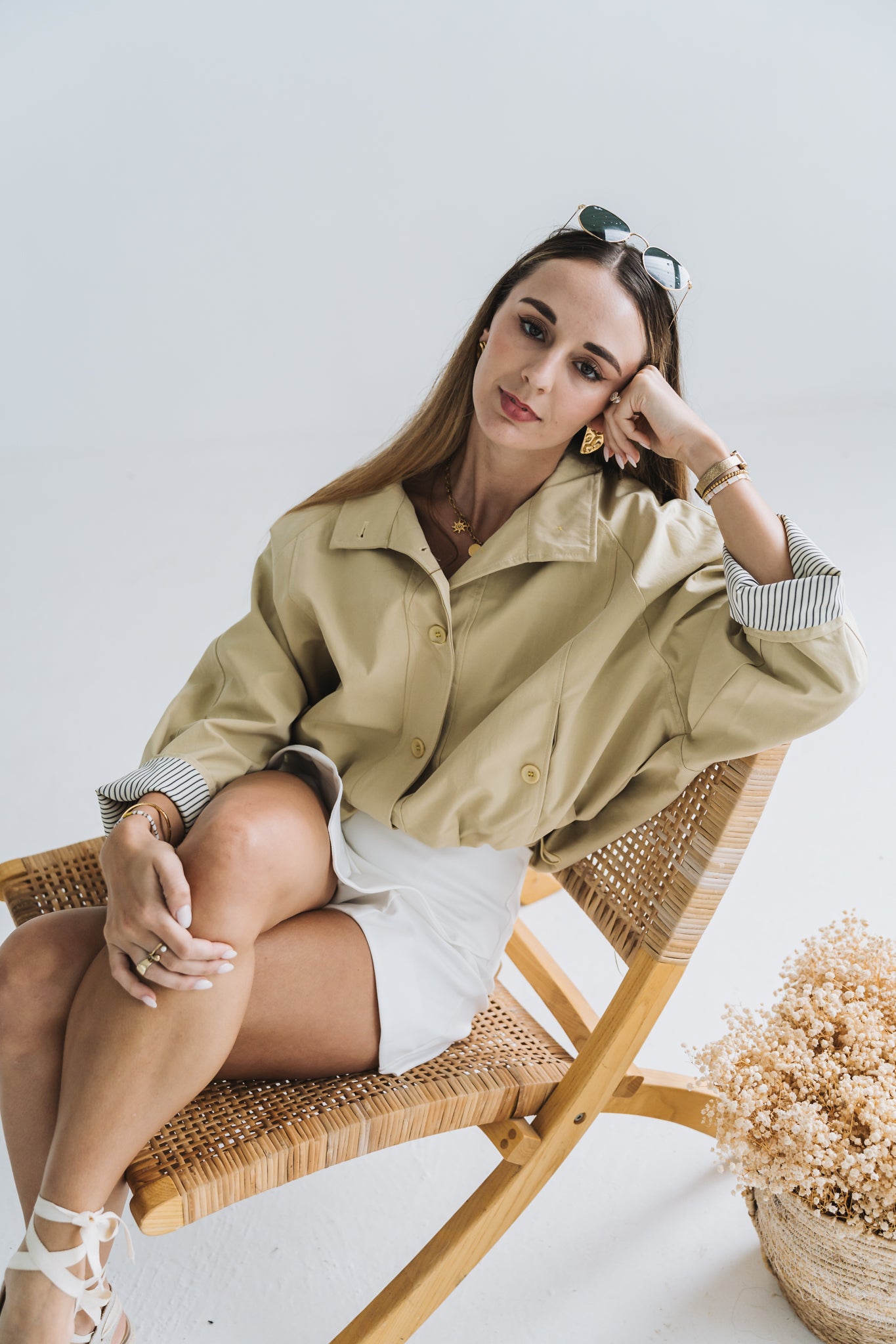 Pastel Jacket Olive | One Size / Fits 30-36