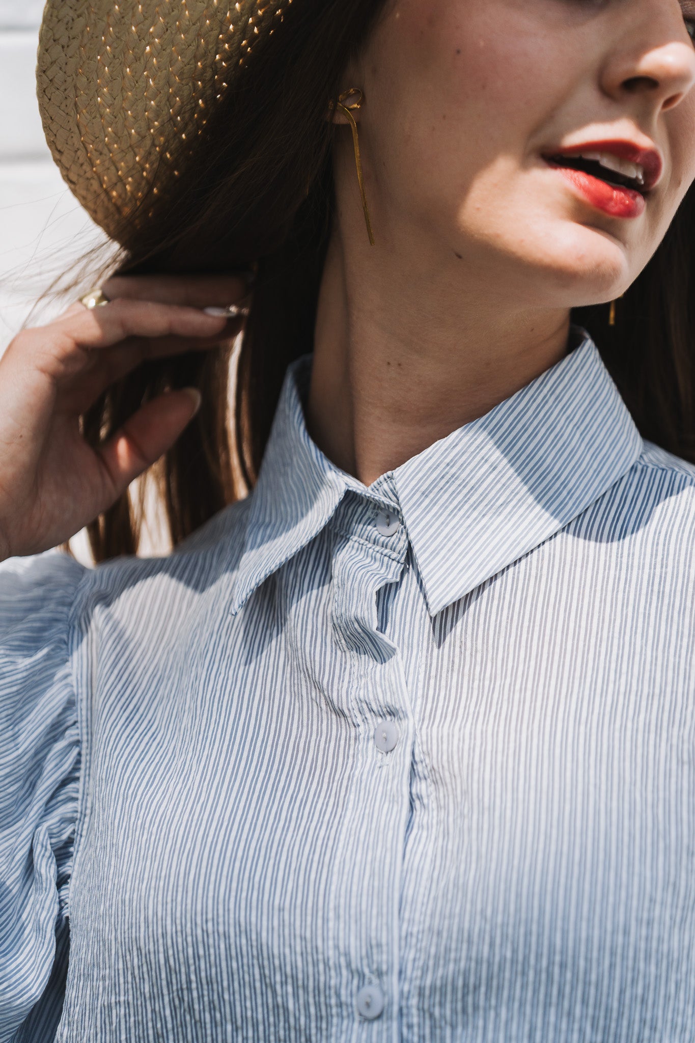 Crete Blouse Blue