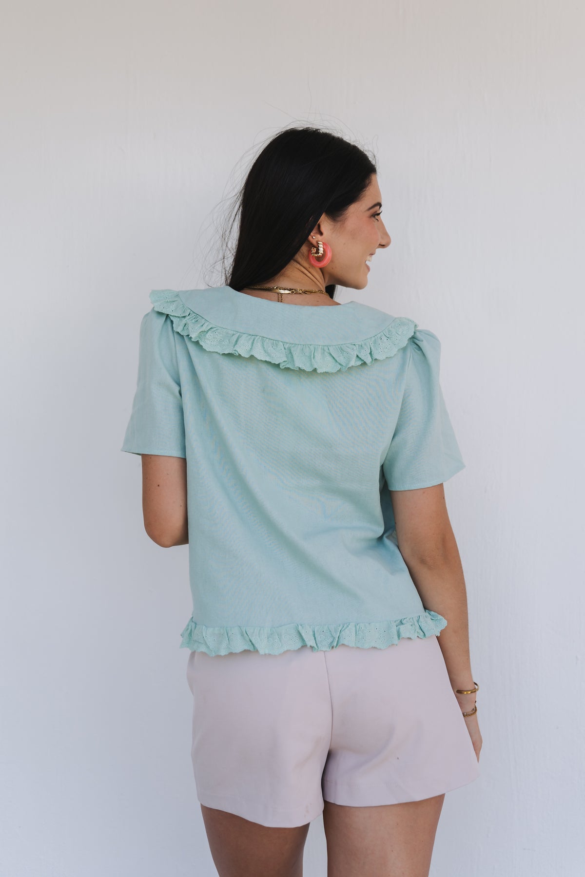 Dahlia Top Sage |One Size / Fits 30-34