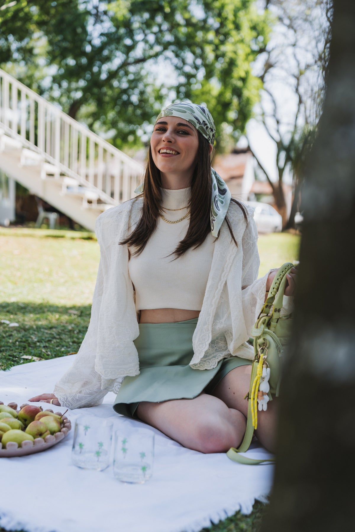 Anglaise Hoodie Cream | One Size / Fits 32-36