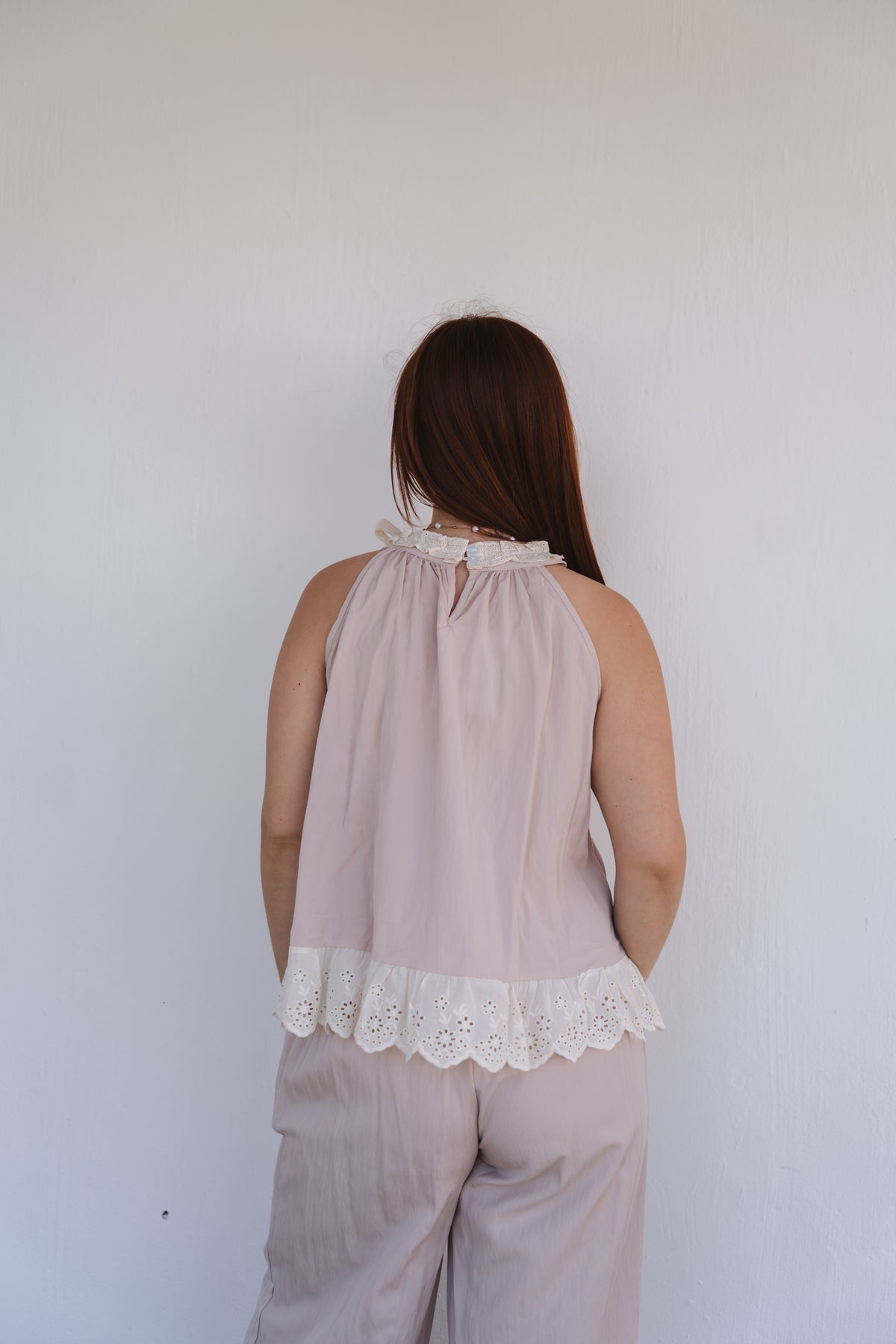 Lacey Set Top Pink | One Size / Fits 30-34