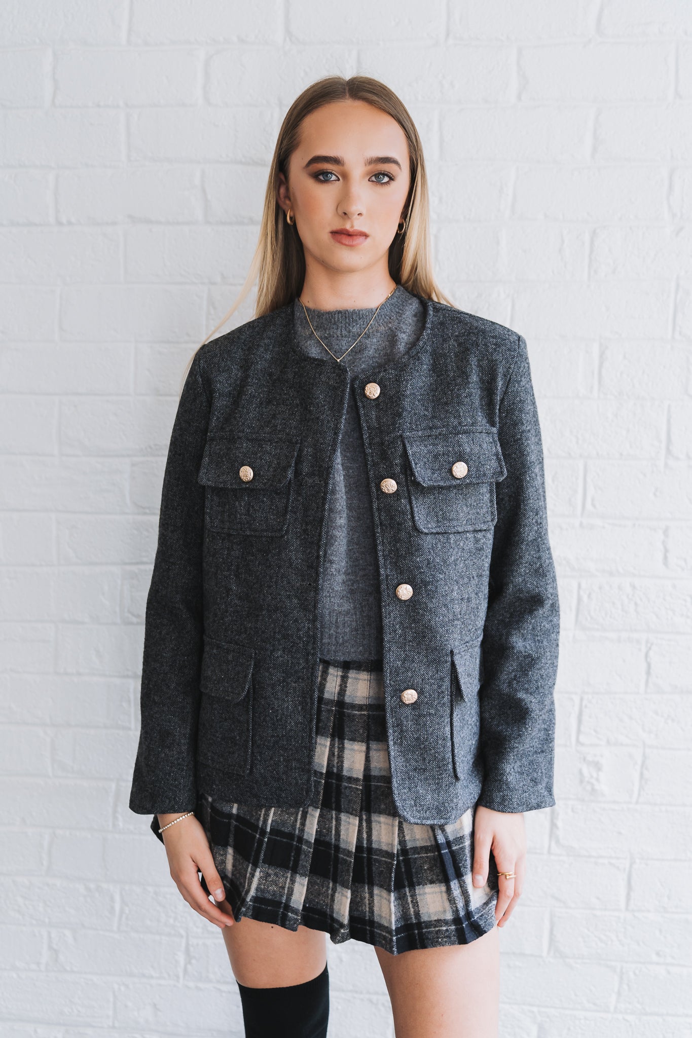 Grey Blazer