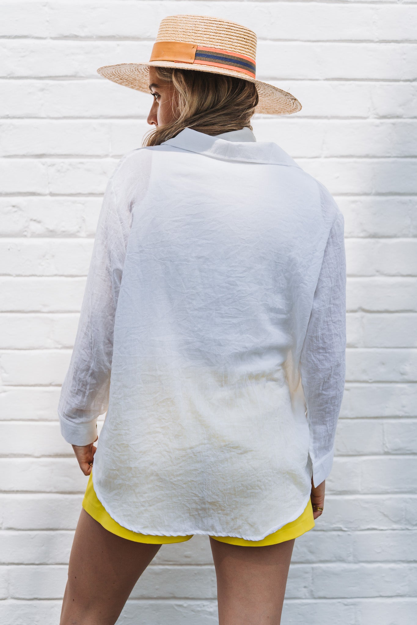 Beach Blouse White