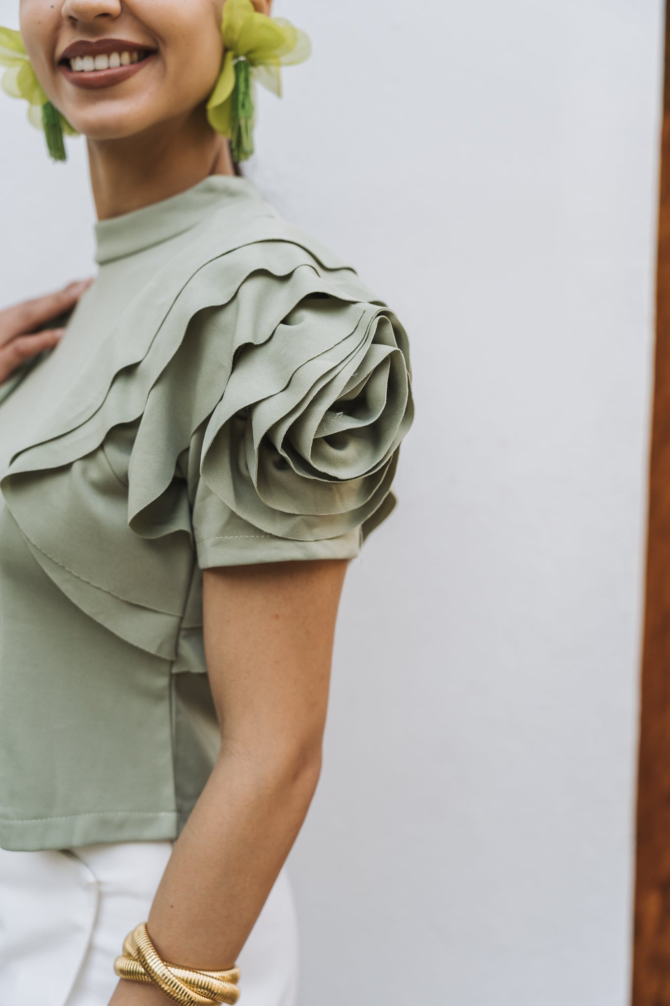 Peonie Top Mint