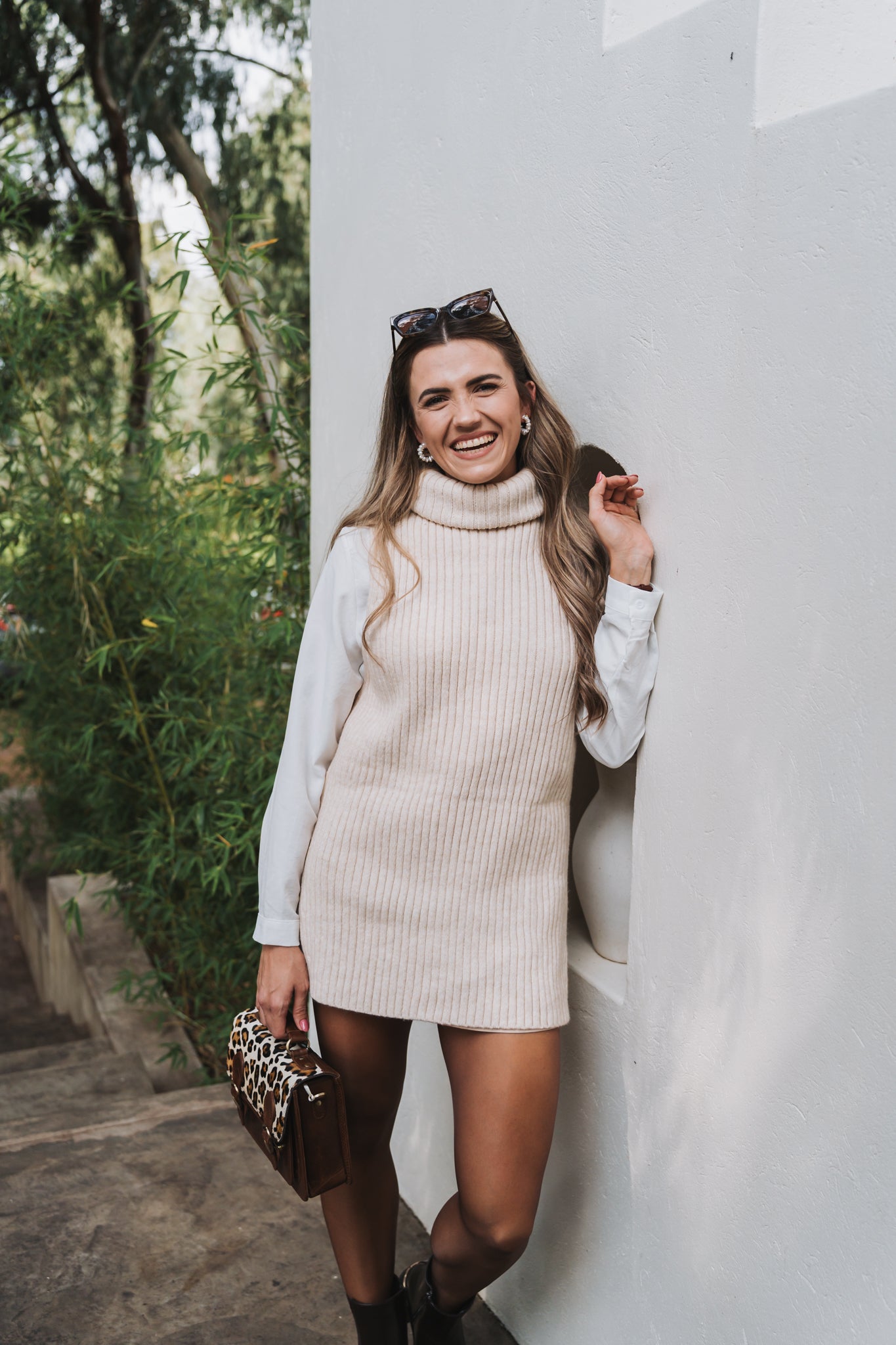 Pull Over Cream | Available in Sizes S, M, L