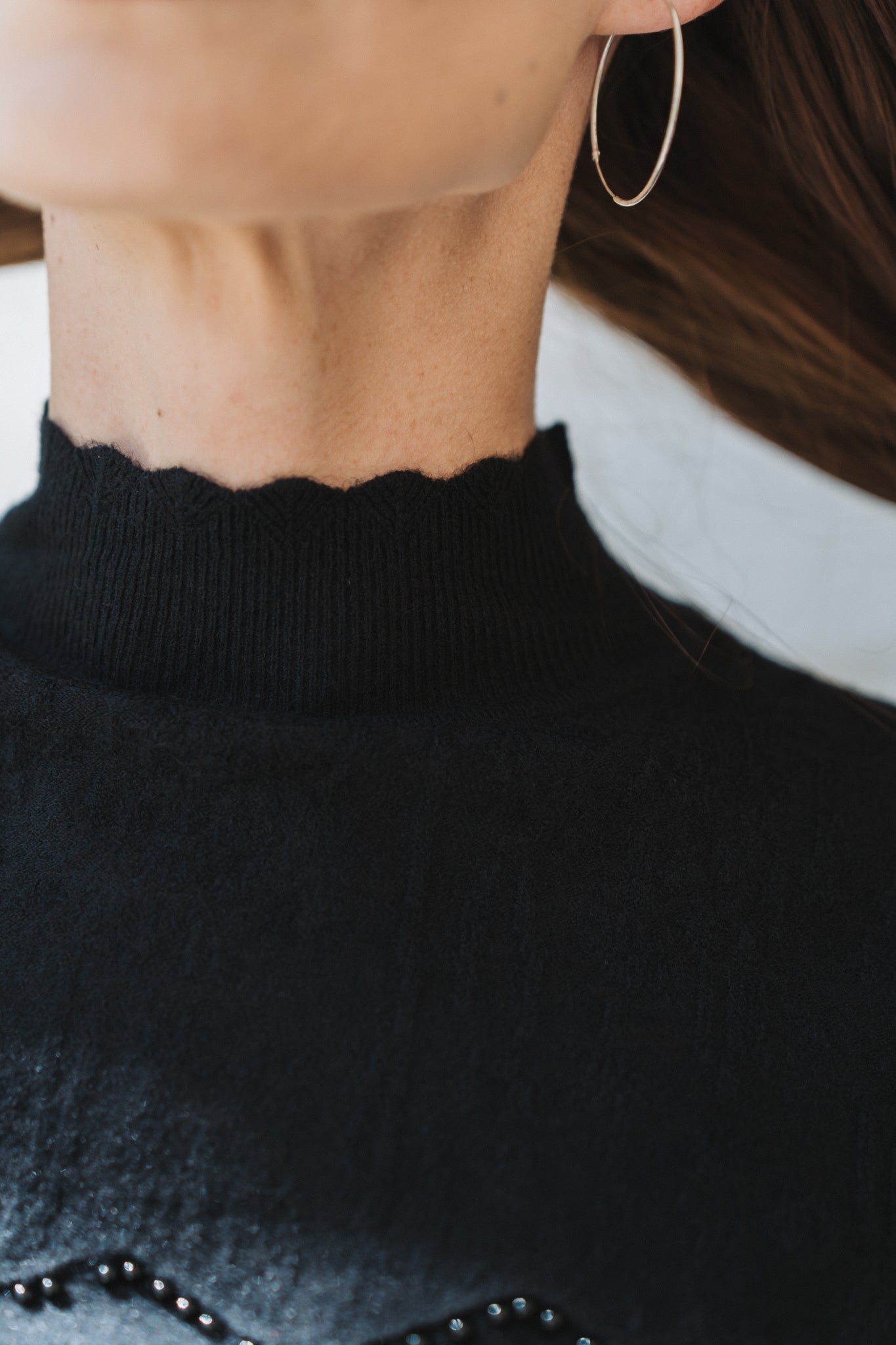 Pearly Knit Black | One Size / Fits 30-34