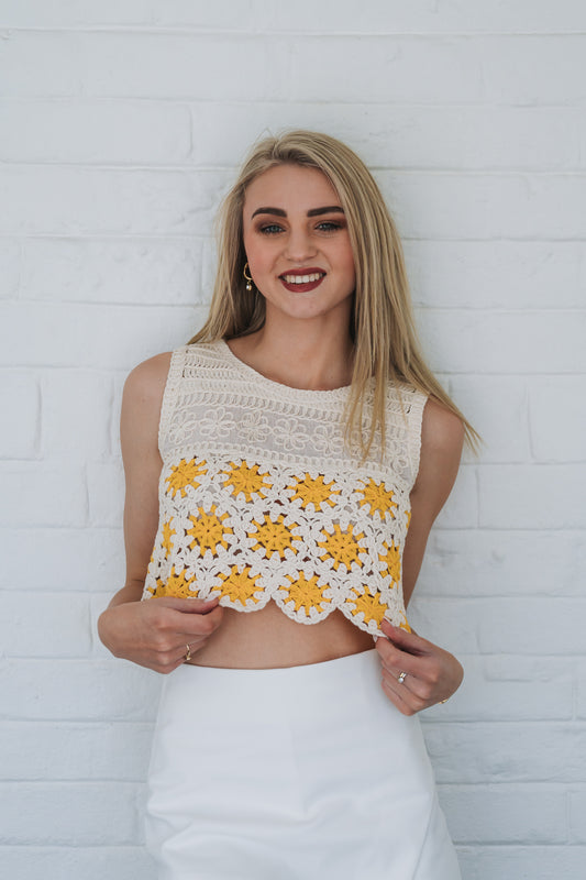 Honey Crochet Top