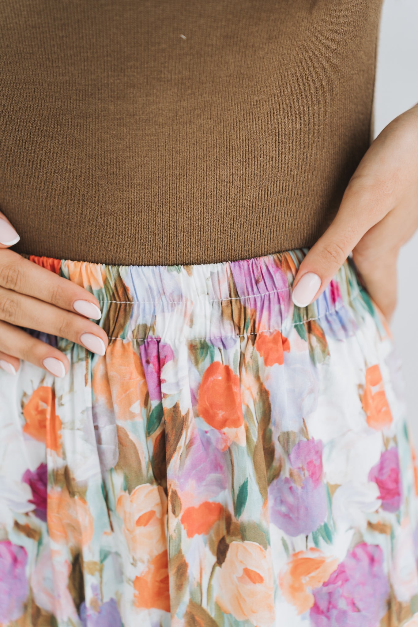 Bouquet Skirt Purple | One Size / Fits 30-36