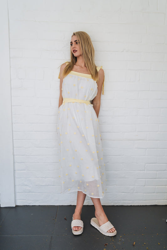 Pastel Puff Dress